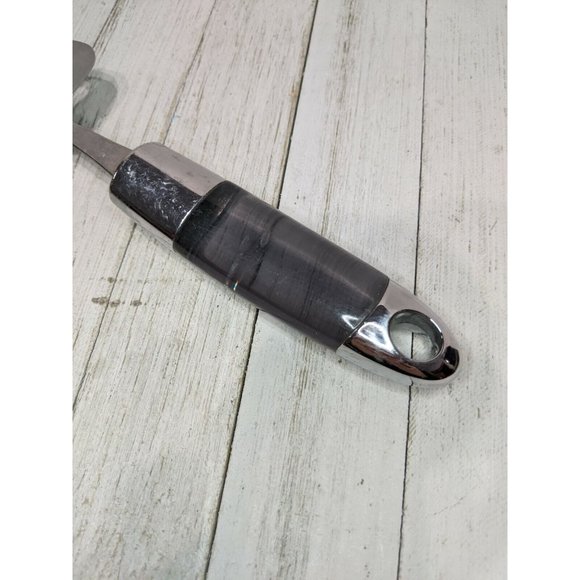 Cheese Slicer Planer Server Plane Stainless Steel Acrylic Handle 9 3/4" - Picture 5 of 6